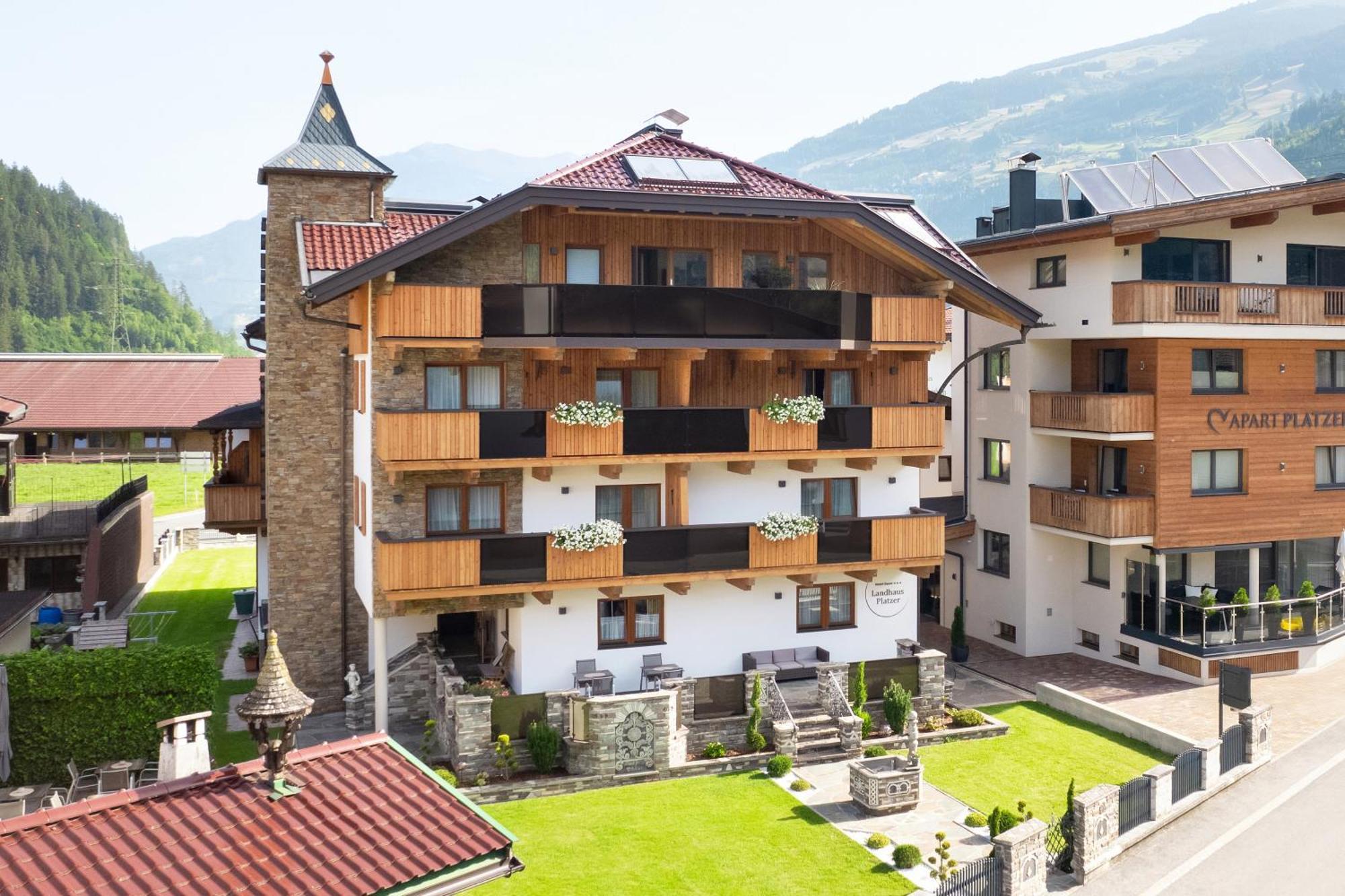 Hotel Garni Landhaus Platzer Zell am Ziller Buitenkant foto